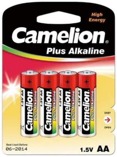 Батарейка AA - Camelion Alkaline Plus LR6-BP4 (4 штуки) 21856404