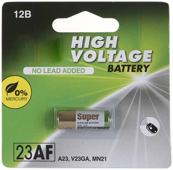 Батарейка A23 - GP High Voltage A23 23AFRA-2F1 (1 штука) 21862921