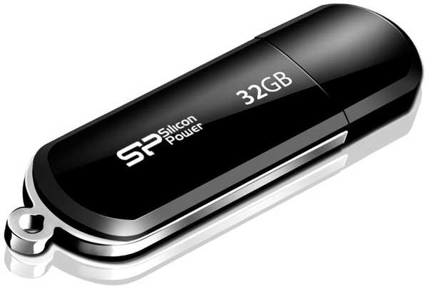 USB Flash Drive 32Gb - Silicon Power LuxMini 322 Black SP032GBUF2322V1K 21889850
