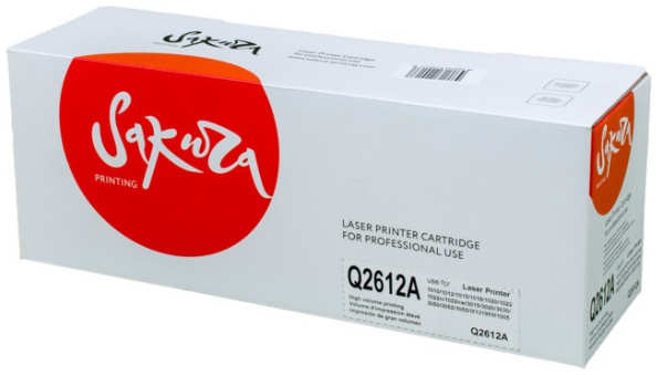 Картридж Sakura SAQ2612A для HP LaserJet 3015/1022/1020/1015/1012/1010/3030/3020 21902037