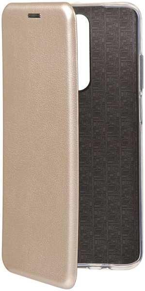 Чехол Innovation для Xiaomi Redmi K30 Book Silicone Magnetic Gold 17084 21915354