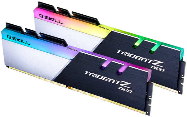 Модуль памяти G.Skill Trident Z Neo DDR4 DIMM 3200MHz PC4-25600 CL16 - 32Gb KIT (2x16Gb) F4-3200C16D-32GTZN 21925344