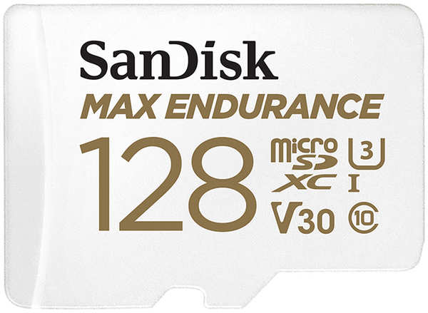 Карта памяти 128Gb - SanDisk microSD Max Endurance Class 10 UHS-I SDSQQVR-128G-GN6IA 21928461