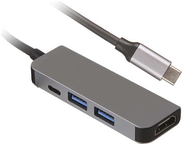 Хаб USB Palmexx 4в1 USB-C - HDMI+2xUSB 3.0+USB-C PX/HUB-006 21932404