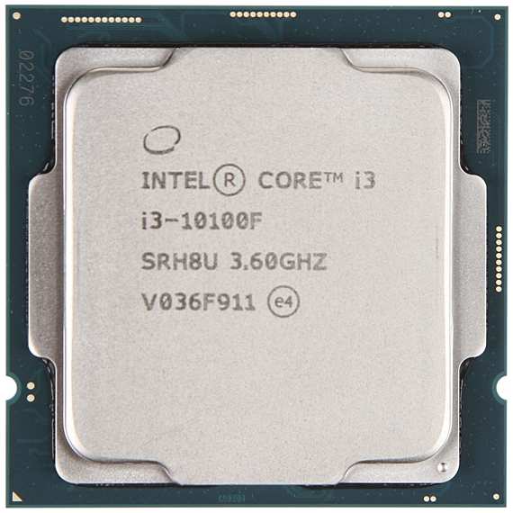 Процессор Intel Core I3-10100F (3600MHz/LGA1200/L3 6144Kb) OEM 21936950