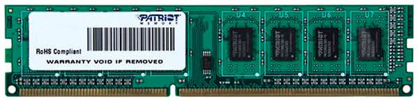 Модуль памяти Patriot Memory Signature DDR3 DIMM 1600Mhz PC3-12800 CL11 - 4Gb PSD34G160081 21942841