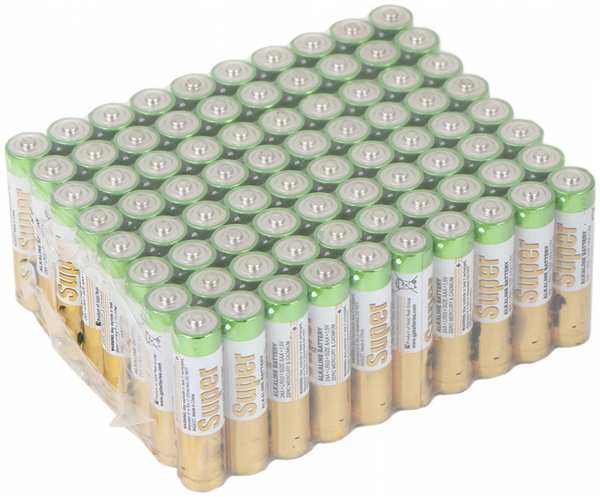 Батарейка AAA - GP Super Alkaline 24A-2CRVS80 (80 штук)