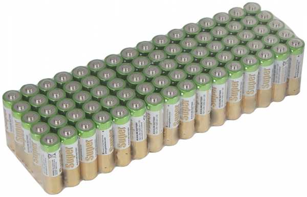 Батарейка AA - GP Super Alkaline 15A-2CRVS80 (80 штук) 21943847