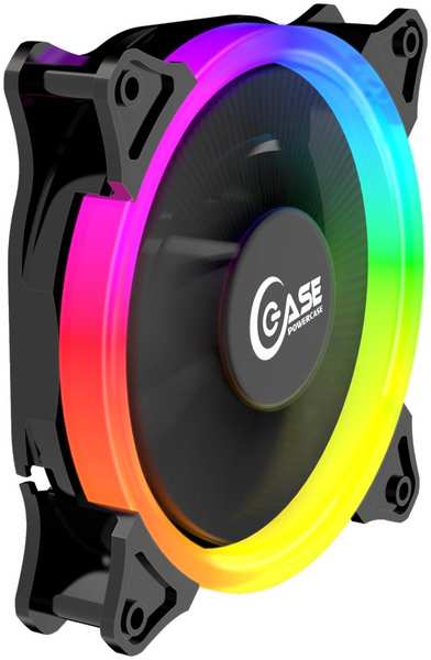 Вентилятор Powercase 120x120x25mm 5 color LED PF1-3+4 21952631