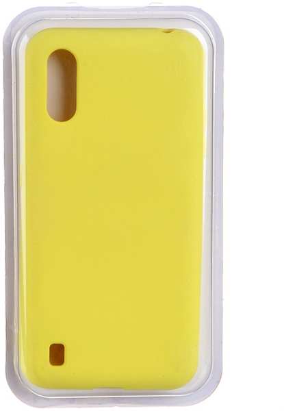 Чехол Innovation для Samsung Galaxy M01 Soft Inside Yellow 19086 21955355