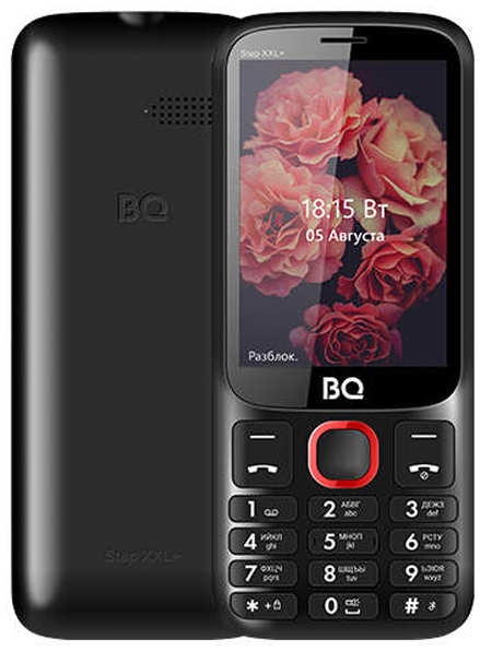Сотовый телефон BQ 3590 Step XXL+ Black-Red 21956075