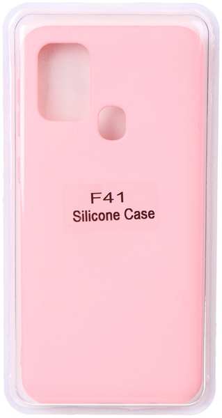 Чехол Innovation для Samsung Galaxy F41 Soft Inside Pink 18984 21959250