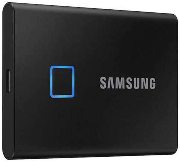 Твердотельный накопитель Samsung External SSD 2Tb T7 Touch PCIe USB3.2/Type-C MU-PC2T0K/WW