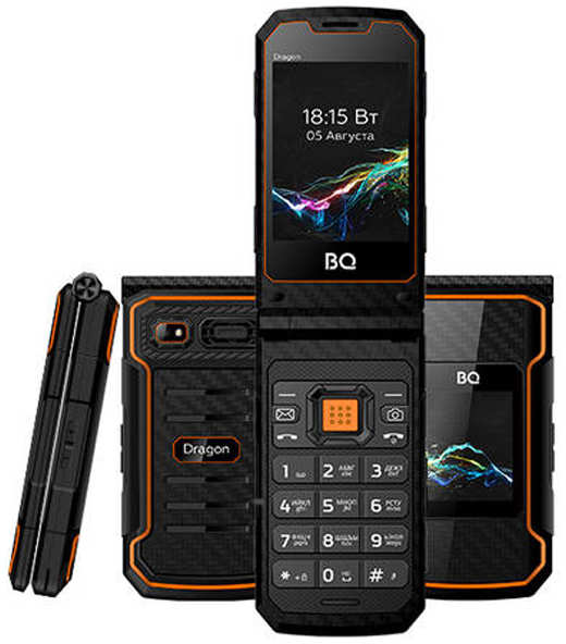 Сотовый телефон BQ 2822 Dragon Black-Orange 21970721