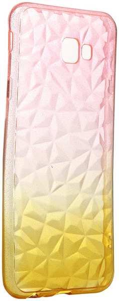 Чехол Krutoff для Huawei P8 Lite Crystal Silicone Yellow-Pink 12274 21974562