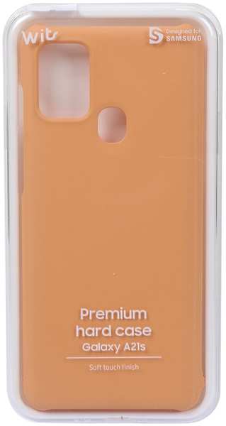 Чехол Wits для Samsung Galaxy A21s Premium Hard Case Orange GP-FPA217WSAOR 21996684