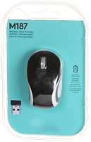 Мышь Logitech Wireless Mini Mouse M187 910-002736 / 910-002731