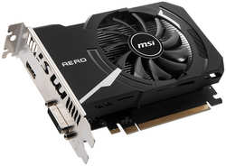 Видеокарта MSI GeForce GT 1030 1189Mhz PCI-E 3.0 2048Mb DDR4 2100Mhz 64 bit DVI HDMI HDCP GT 1030 AERO ITX 2GD4 OC