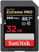 Карта памяти 32Gb - SanDisk Extreme Pro SDHC Class 10 UHS-II U3 SDSDXDK-032G-GN4IN