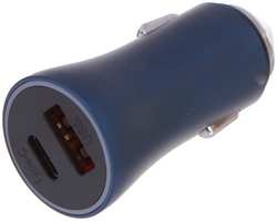 Зарядное устройство Baseus Golden Contactor Pro Dual Quick Charger Car Charger U+C 40W Blue CCJD-03