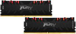 Модуль памяти Kingston Fury Renegade RGB DDR4 DIMM 3200MHz PC-25600 CL16 - 16Gb Kit (2x8Gb) KF432C16RBAK2 / 16