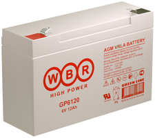 Аккумулятор для ИБП WBR GP6120 6V 12Ah
