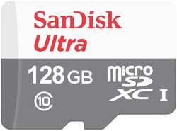Карта памяти 128Gb - SanDisk Ultra Micro Secure Digital XC UHS-I SDSQUNR-128G-GN6MN