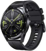 Умные часы Huawei GT 3 JPT-B19 / JPT-B29 SS-Black Fluoroelastomer 55026974 / 55028464