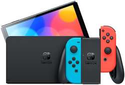 Игровая приставка Nintendo Switch Oled Neon -Blue