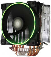 Кулер GameMax Gamma 500 Green (Intel LGA775 / LGA1155 / LGA1150 / LGA1156 / LGA1151 / LGA1200 /  /  AMD 754 / 939 / 940 / AM2 / AM2+ / AM3 / AM3+ / FM1 / FM2 / AM4)