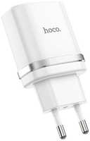Зарядное устройство Hoco C12Q Smart 1xUSB 3A 18W QC3.0  /  QC2.0 White