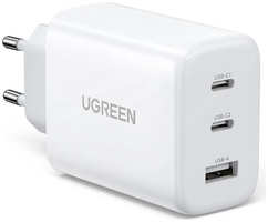 Зарядное устройство Ugreen CD275 USB-A + 2xUSB-C 65W 90496