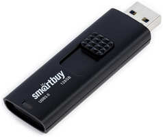 USB Flash Drive 128Gb - SmartBuy UFD 3.0 Fashion Black SB128GB3FSK