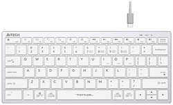 Клавиатура A4Tech Fstyler FBX51C White