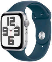 Умные часы APPLE Watch SE GPS 44mm Silver Aluminium Case with Blue Sport Band