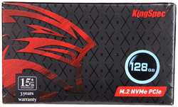 Твердотельный накопитель KingSpec SSD PCI-E 3.0 M.2 2280 128Gb NE-128
