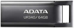 USB Flash Drive 64Gb - A-Data Royal UR340 AROY-UR340-64GBK