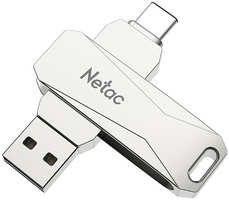 USB Flash Drive 512Gb - Netac U782C USB 3.0 + Type-C NT03U782C-512G-30PN