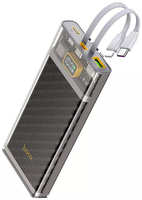 Внешний аккумулятор Hoco Power Bank J104 Discovery 10000mAh Grey 6931474788955