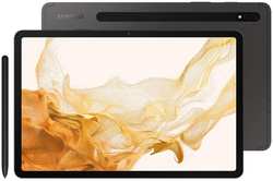 Планшет Samsung Galaxy Tab S8 SM-X706 8 / 256Gb Graphite (Snapdragon 8 Gen 1 1.7Ghz / 8192Mb / 256Gb / GPS / LTE / Wi-Fi / Bluetooth / Cam / 11.0 / 2560x1600 / Android) Galaxy Tab S8 5G SM-X706B