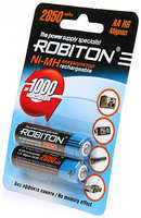 Аккумулятор AA - Robiton 2850 mAh 2850MHAA SR2 13205 (2 штуки)