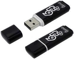 USB Flash Drive 64Gb - SmartBuy Glossy Series SB64GBGS-K