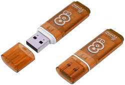USB Flash Drive 8Gb - SmartBuy Glossy SB8GBGS-Or