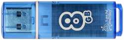 USB Flash Drive 8Gb - Smartbuy Glossy Blue SB8GBGS-B