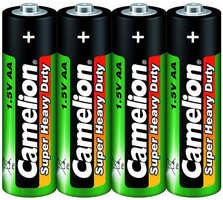 Батарейка AA - Camelion R6 R6P-BP4G (4 штуки)