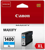 Картридж Canon PGI-1400C XL Cyan 9202B001 для MAXIFY МВ2040 / МВ2340 PGI-1400XL