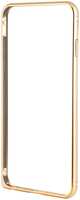 Чехол-бампер Ainy for iPhone 6 Plus Gold QC-A014L