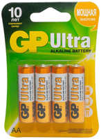 Батарейка AA - GP Ultra Alkaline 15А 15AU-CR4 Ultra 40 / 160 (4 штуки)