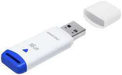 USB Flash Drive 16Gb - SmartBuy Easy White SB016GBEW Easy SB016GBEW