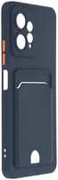Чехол Neypo для Xiaomi Redmi Note 12 4G Pocket Matte Silicone с карманом Dark NPM65613